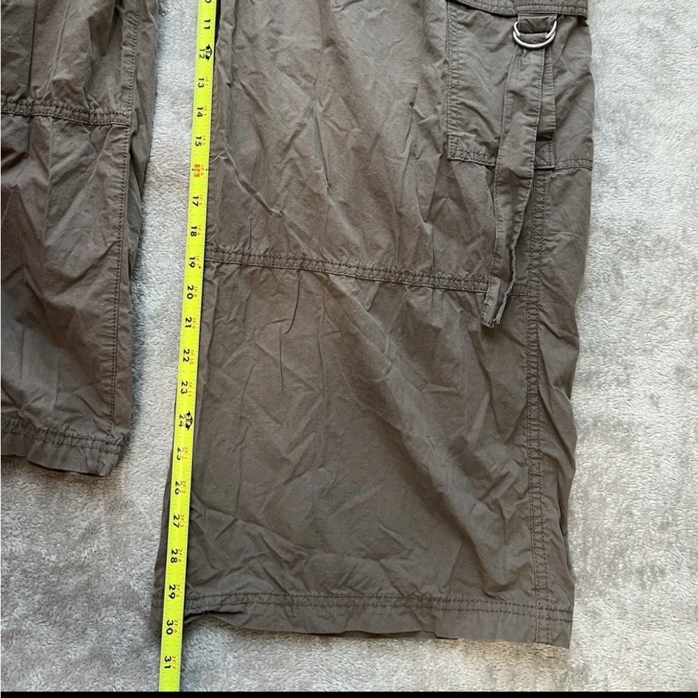 Women’s Mid Rise Cargo Pants Pewter Gray Size XXL - Wild Fable - Picture 4 of 7